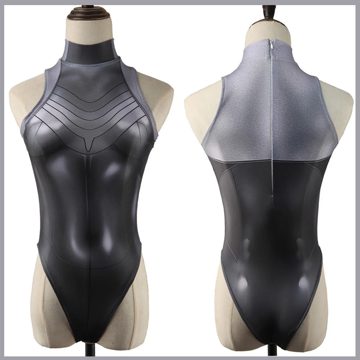 Anime Cosplay Jumpsuit - Робот-близнец Косплей Костюм для женщин Сексуальный