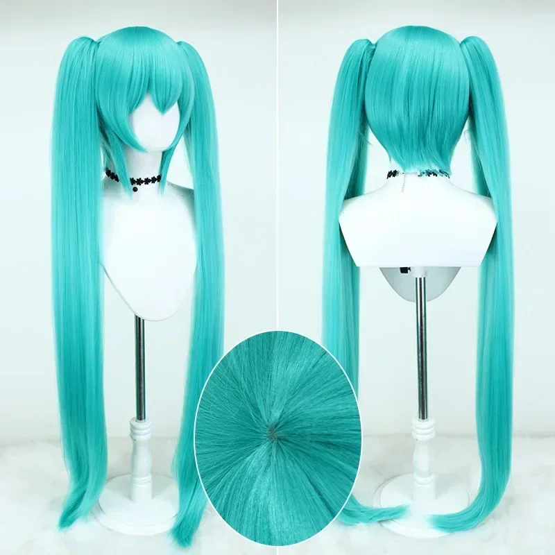 Anime Cosplay Blue Hair - Парик для косплея Мику 2026, 105
