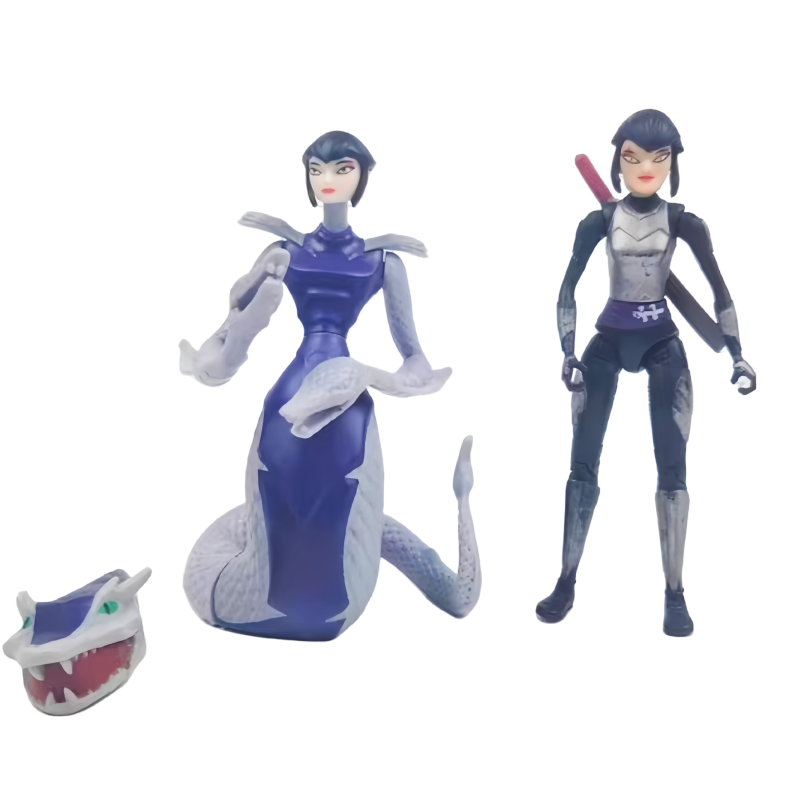 Anime Cosplay Idea - Фигурки черепах-Клан Karai the Foot Clan,