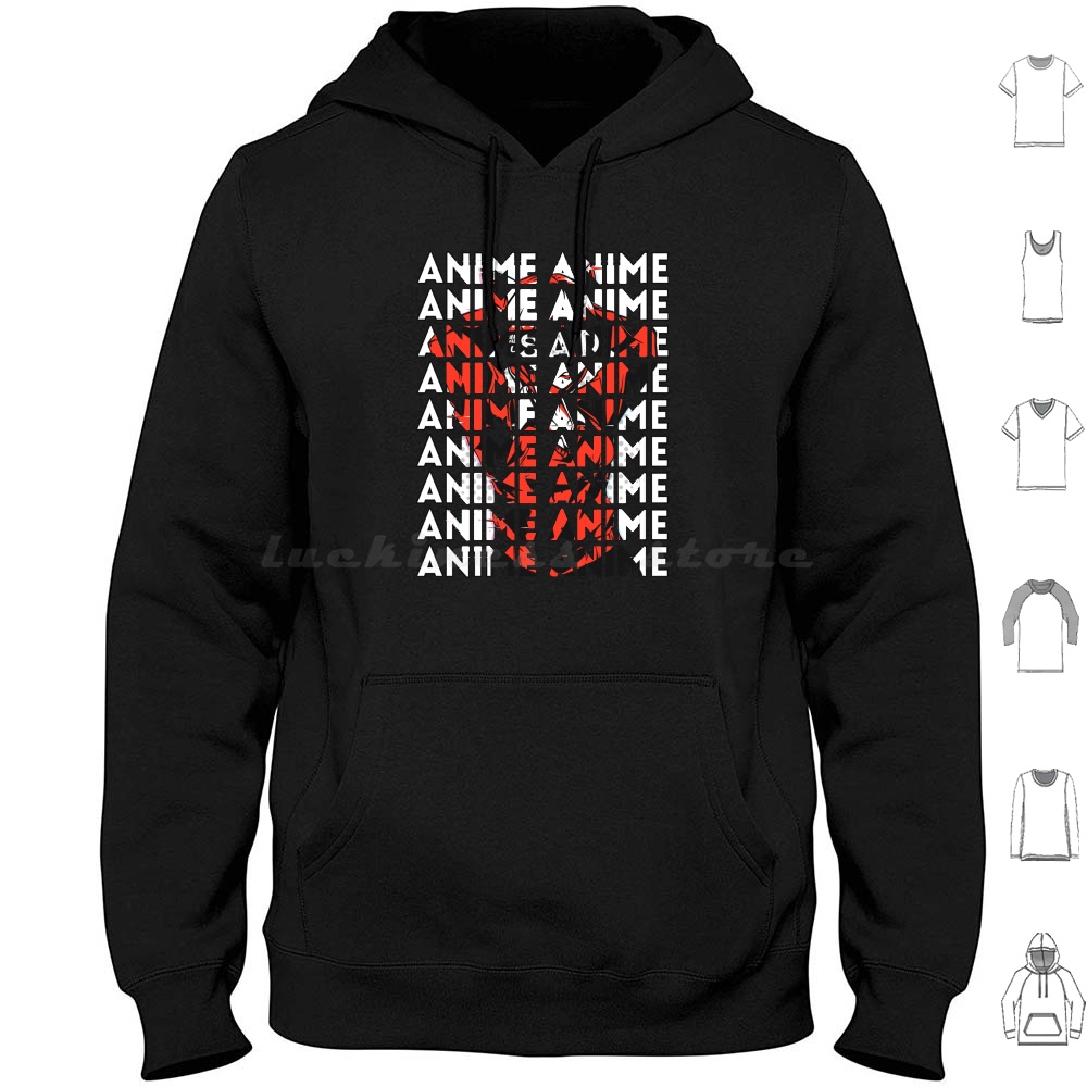 Anime Cosplay Idea - Худи с принтом аниме-девушки Сенпай, хлопковое,