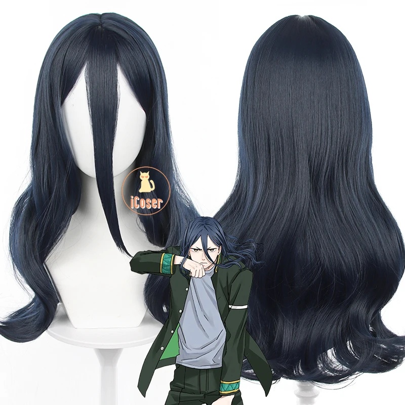 3,v;5'h\8/Парик для косплея Кё – обзор и цена Anime Cosplay Blue Hair