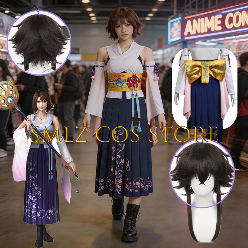 Костюм для косплея Yuna из FF1 – обзор и цена Anime Cosplay Ladies