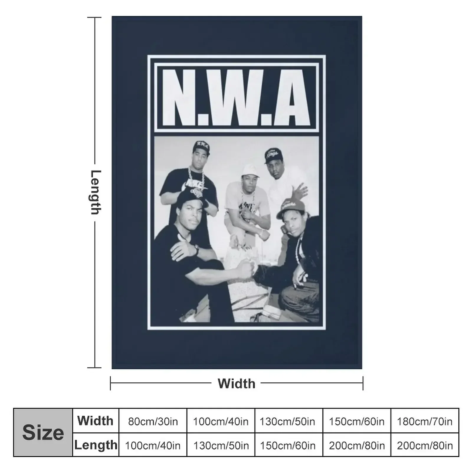 Плед NWA GANGSTA, косплей, ани – обзор и цена Anime Cosplay Idea