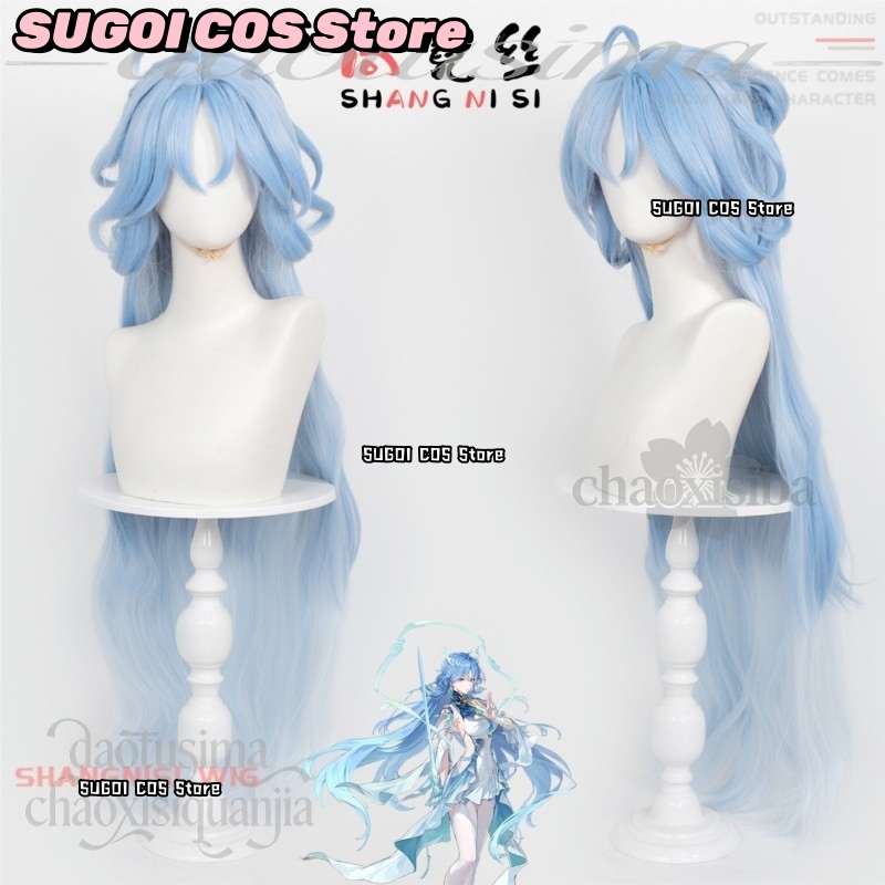 C921Аниме-игра Wuthering Waves – обзор и цена Anime Cosplay Blue Hair