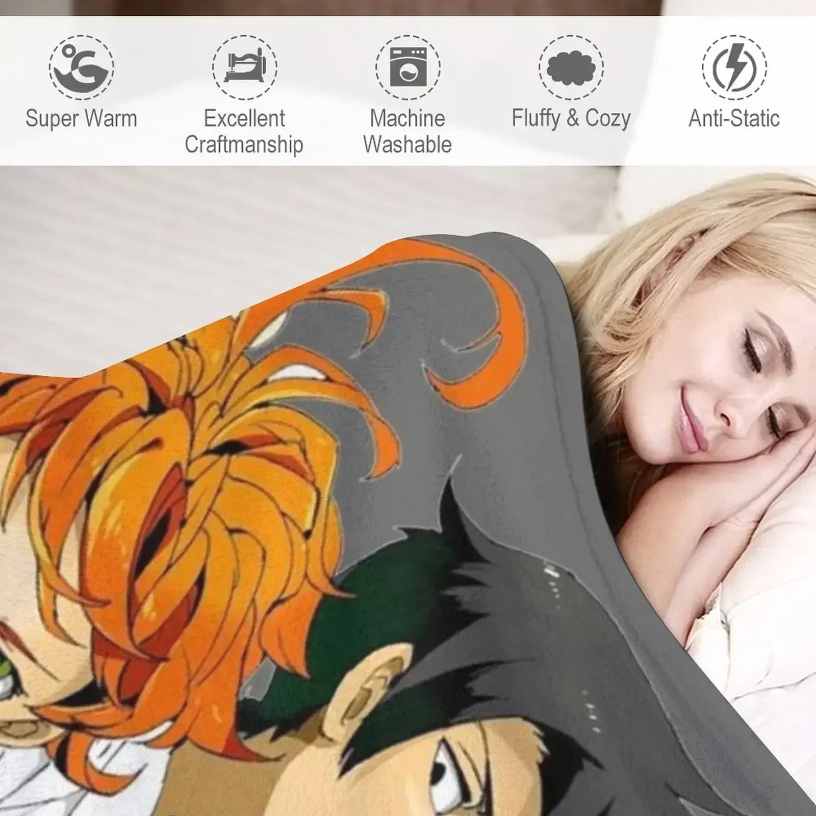 Плед «Обещанный Неверленд» для – обзор и цена Anime Cosplay Idea