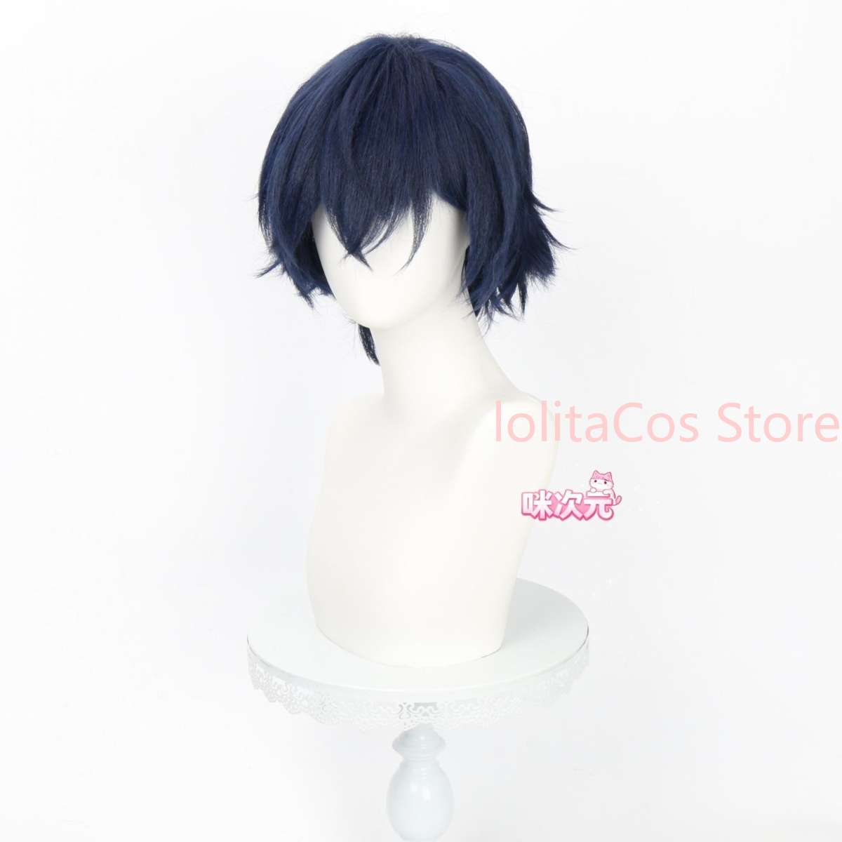 Парик для косплея Валерии из G – обзор и цена Anime Cosplay Blue Hair