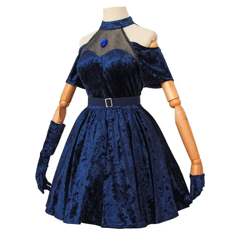 Костюм для косплея Мизи 2026,  – обзор и цена Anime Cosplay Blue Hair